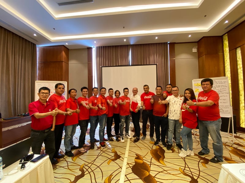 Sự kiện của Coca Cola tại Quy Nhơn, Trainer Khoa Doan Speak về chủ đề Agile Transformation.